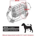 thumbnail image 2 of Military Tactical Dog K9 Working Dog Vest Nylon Bungee Leash Service Dog Military Training Hunting For Medium Large Dogs, 2 of 4