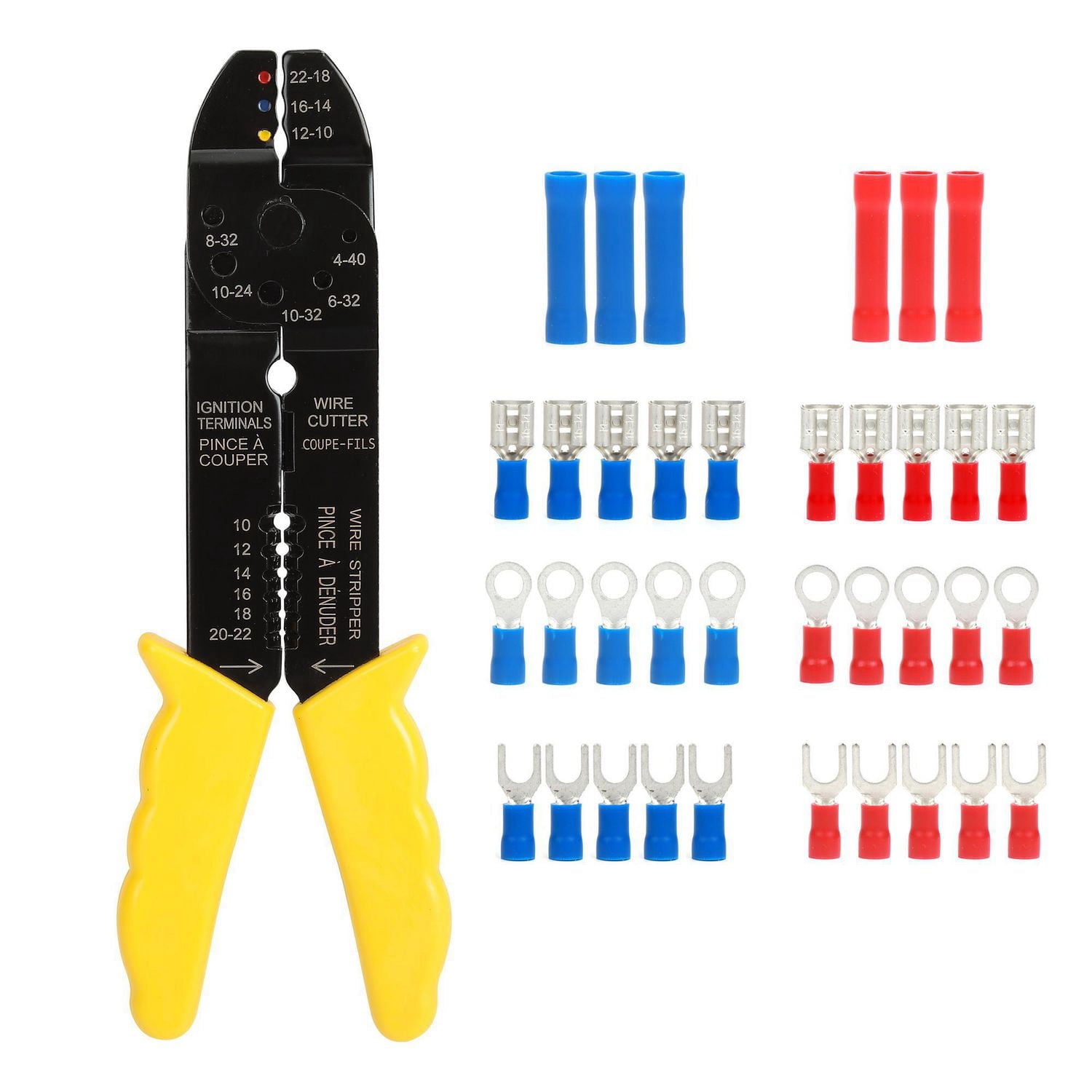 WorkPro 8''  Wire Stripper/Crimper Set