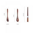 thumbnail image 2 of 2/3 Pcs Portable Wooden Eating Flatware Utensil Set Reusable Wooden Cutlery Set Outdoor Travel Office, 2 of 5
