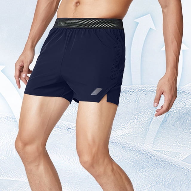 AherBiu Plus Size Gym Shorts for Men Quick Dry Lightweight Breathable Athletic Running Basketball Shorts with Pockets