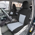 thumbnail image 3 of FH Group Neoprene Waterproof Custom Fit Car Seat Covers for Toyota Sienna 2011-2020 Gray, 3 of 9