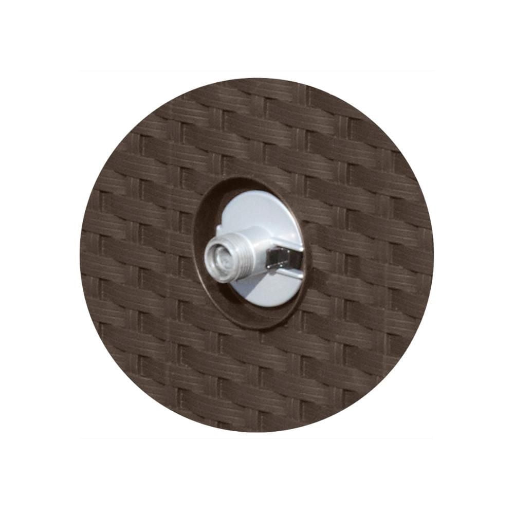 Enrouleur de tuyau manuel Suncast Slide Trak – Capacité de 175 pi, résine, couleur Java Suncast - Tuyau Slide Trak® Hideaway® de 175 pieds - Java