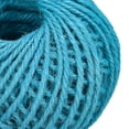 thumbnail image 3 of Uxcell 164 Feet 0.08" Jute Twine Jute Rope Jute Twine String Cords Lake Blue for DIY, 3 of 6