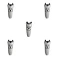 thumbnail image 2 of maskred Couvre-Têtes de Golf Maillé Putter Pros Équipement d'Entraînement Extérieur 3 Fairwaywood Gris Droit 5Ensemble, 2 of 6