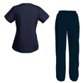 thumbnail image 2 of Women's Scrubs Set Scrub Top and Pants Scrubs Set, 2 of 3