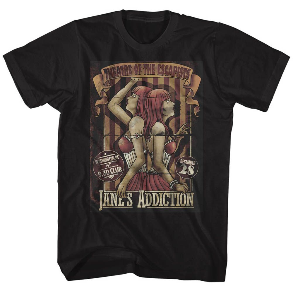 Janes Addiction Music Siamese Twins Adult Short Sleeve T Shirt