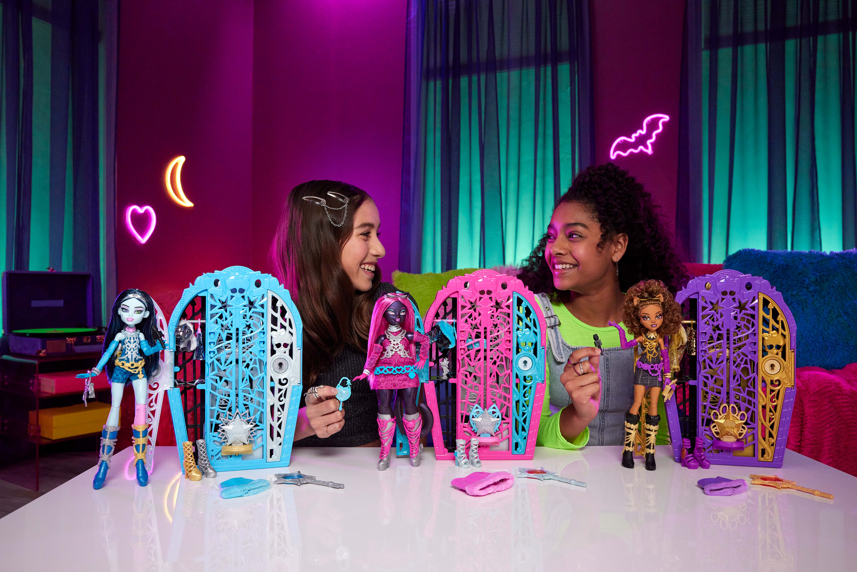 Monster High-Monstrueux Secrets Clawdeen Wolf-Coffret