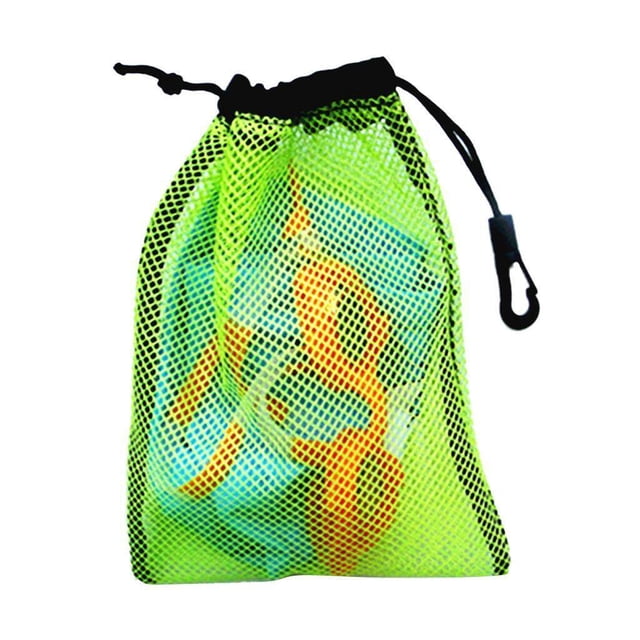 tredstone Dive Swimming Drawstring Mesh Bag Storage for Diving Scuba Snorkel Yellow