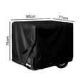 thumbnail image 2 of Mosiee Housse Imperméable Noire pour Génératrices, Protection Robuste pour la Plupart des Génératrices, 2 of 7