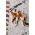 thumbnail image 4 of Pantoufle en Fausse Fourrure Elk Valley - Camel + Os, 4 of 4