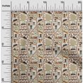 thumbnail image 2 of oneOone Velvet Light Brown Fabric Travel Sewing Craft Projects Fabric Prints By Yard 58 Inch Wide, 2 of 5