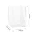 thumbnail image 2 of KAKOWELY Multi-function Fish Tank Desktop Aquarium Tank Clear Betta Tank Gold Fish Supply,3.94X"X2.56"X2.56", 2 of 5