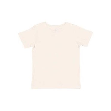 Rabbit Skins B122021969 Infant 4.5 oz Fine Jersey T-Shirt, Natural - 24 Months