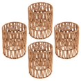 thumbnail image 2 of 4x Woven Pendant Lamp Shade Chandelier Lamp Shade Bulb Guard Hanging Light Cover, 2 of 8