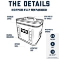 thumbnail image 4 of YETI Hopper Flip 8 Glacière Portative, Noire, 4 of 4
