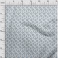 thumbnail image 2 of oneOone Silk Tabby Fabric Diamond Geometric Printed Fabric 1 Yard 42 Inch Wide, 2 of 4