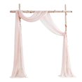 thumbnail image 1 of Becaristey Wedding Arch Draping Fabric Transform Wedding Arch Into Work Of Art Easy Care shell pink 1Set, 1 of 6