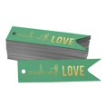 thumbnail image 1 of Inkdotpot Made With Love Text Bottle Tag Real Gold Foil Favor Hang Tags Pack Of 100, 1 of 1