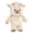 C #3, variant on Highland Cow Plush Toy - Soft Stuffed Animal Running Cow Plush - Cute Furry Cattle Plushie for Stress Relief & Comfort