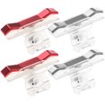 thumbnail image 1 of KAKOWELY phone trigger buttons 2 Pairs of Mobile Game Metal Controller Game Buttons Game Shortcut Shooting Button Handle Aim Key Joystick Shooter (1 Pair E9 Red Handle + 1 Pair E9 Silver Handle), 1 of 5