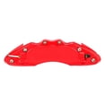 thumbnail image 1 of Car Brake Caliper Covers, Decorative Brake Covers for Vehicle, Easy Installation Metal Finish ABS Brake Caliper Covers, High Temperature Resistant, Snap on Design, 1 of 8