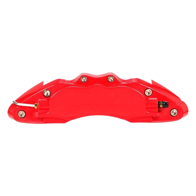 Car Brake Caliper Covers, Decorative Brake Covers for Vehicle, Easy Installation Metal Finish ABS Brake Caliper Covers, High Temperature Resistant, Snap on Design