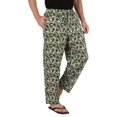 thumbnail image 3 of Inkmeso Pantalon de Pyjama en Coton Imprimé pour Hommes, Taille Élastique, avec Poches, 3 of 7