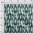 thumbnail image 2 of oneOone Rayon Dark Green Fabric Ikat Fabric For Sewing Printed Craft Fabric By The Yard 56 Inch Wide, 2 of 4