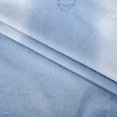 thumbnail image 4 of Robe en Denim à Manches Courtes pour Femmes, Robes Courtes à Boutons à Col en V Coupe Ample Robe d'Été en Jean Longue pour Femmes Bleu Pâle m, 4 of 7