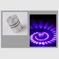 thumbnail image 4 of LED Aluminum Ceiling Aisle Porch Background KTV Spiral Light Effect Wall Lamp, 4 of 8