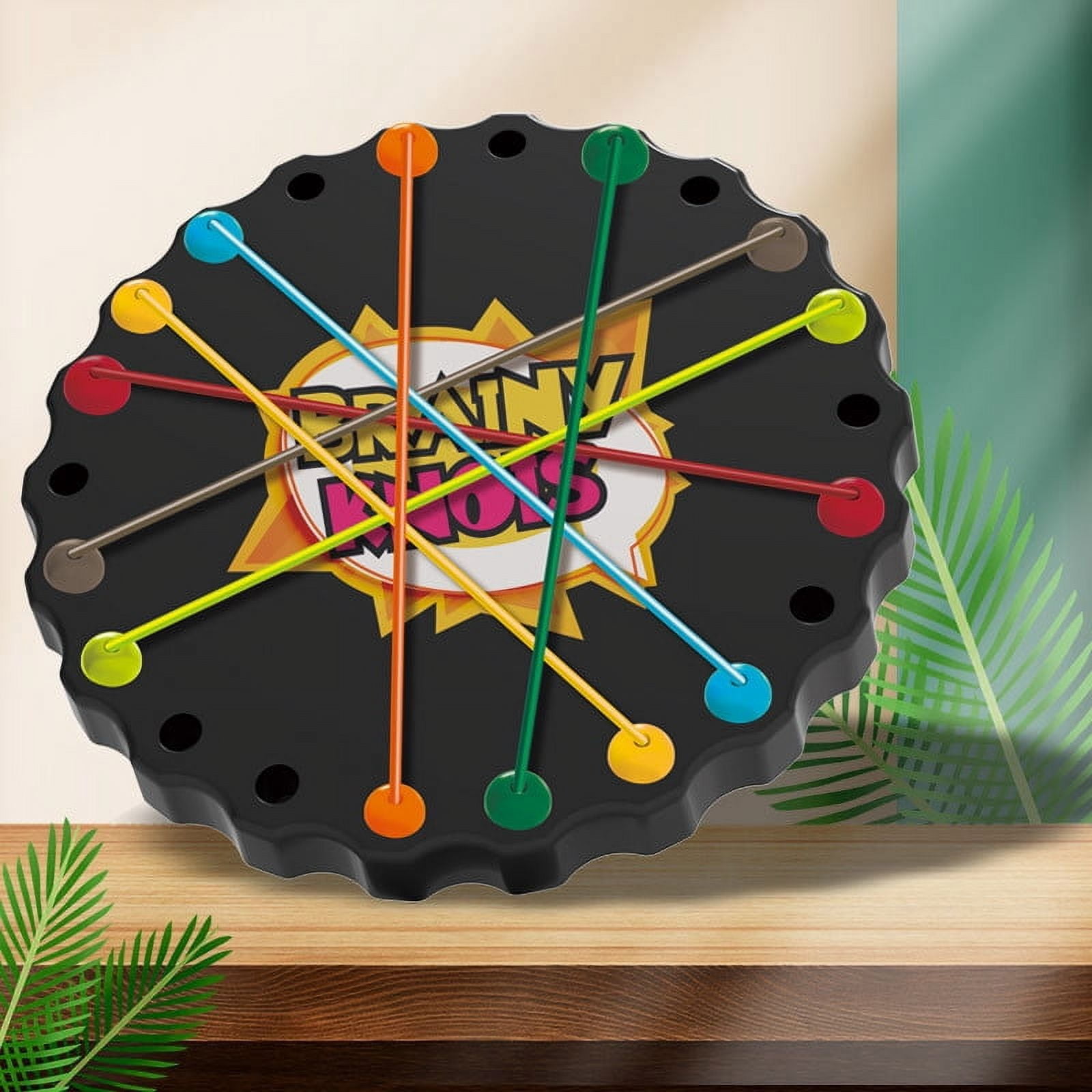 Cameland Rope Puzzle Game Magnet Game Puzzle Sorting Board Game Rope Unraveling Educational Knotting Toys Twisted Tangler Rope Sorting Puzzle Strategy