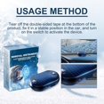 thumbnail image 4 of LNGOOR Solar Electromagnetic Molecular Interference Freeze and Snow Remover  Portable Kinetic Molecular Heater  Anti-Freeze Car Snow Removal Device Car Defroster (3PC), 4 of 7