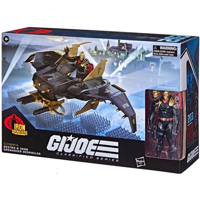 G.I. Joe Classified 6 Inch Scale Vehicle Figure - Destro & Iron Grenadier Despoiler