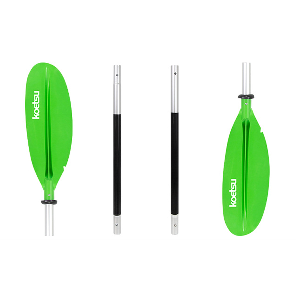 4pcs Detachable Adjustable Kayak Paddles Aluminum Alloy Shaft Paddle Double Head Paddle