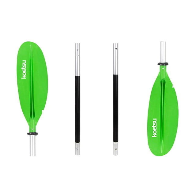 4pcs Detachable Adjustable Kayak Paddles Aluminum Alloy Shaft Paddle Double Head Paddle