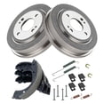 thumbnail image 2 of Rear Brake Shoes 2 Drums & Hardware Spring Kit Set for Honda Civic Fit, 2 of 4