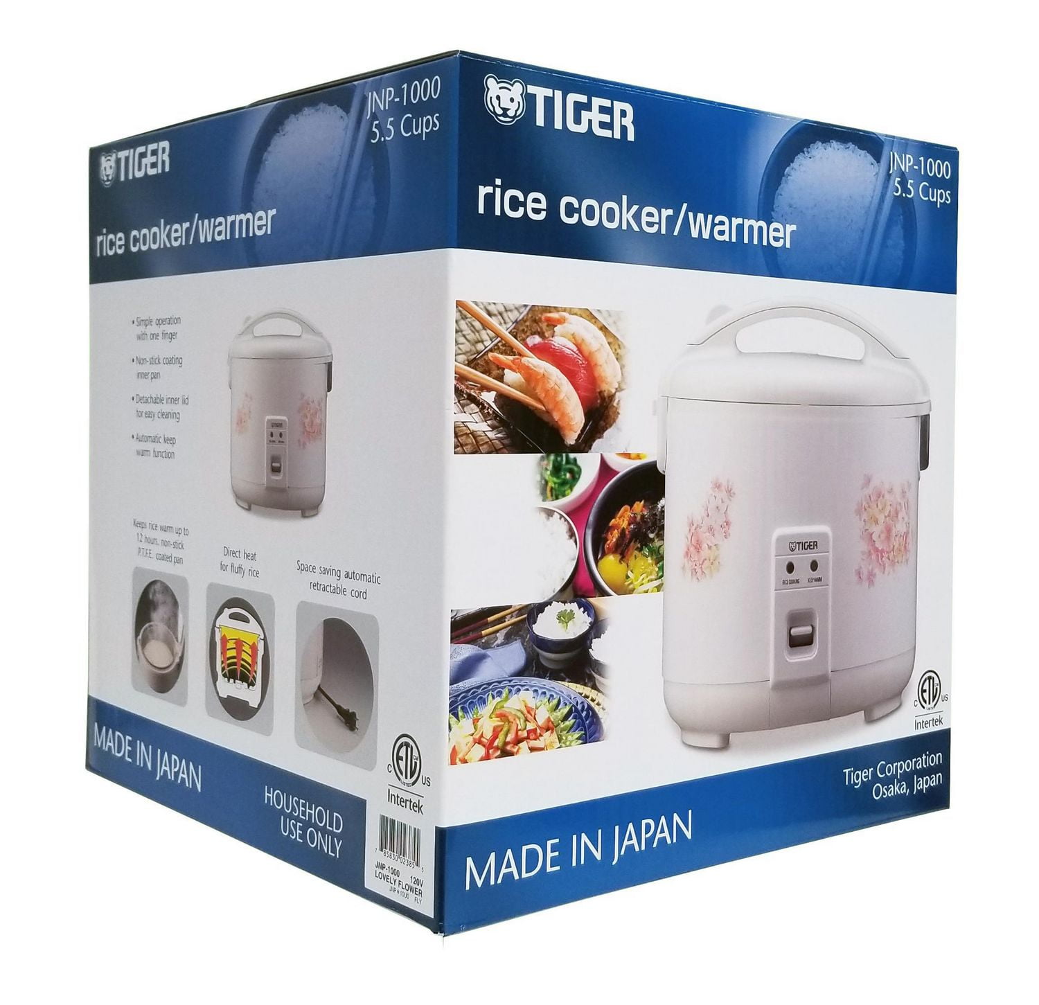Cuiseur à riz conventionnel Tiger 5.5 Cup JNP Series