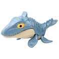 thumbnail image 1 of Biting Finger Dinosaur Toy Animal Hand Puppet for Easter Basket Stuffers Green Mosasauroidea, 1 of 8