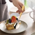 thumbnail image 4 of Amzcrzy Utensils 304 Stainless Steel Flat Handle Round Spoon Thickened Dinner Spoon and Soup Spoon forHome Use Rounded Flat Spoon Serving Spoons Spoon Soup Spoons, 4 of 5