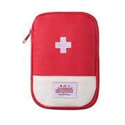 Mini Portable Medicine Bag Travel First Aid Kit Medicine Bag Storage Bag Lot O5