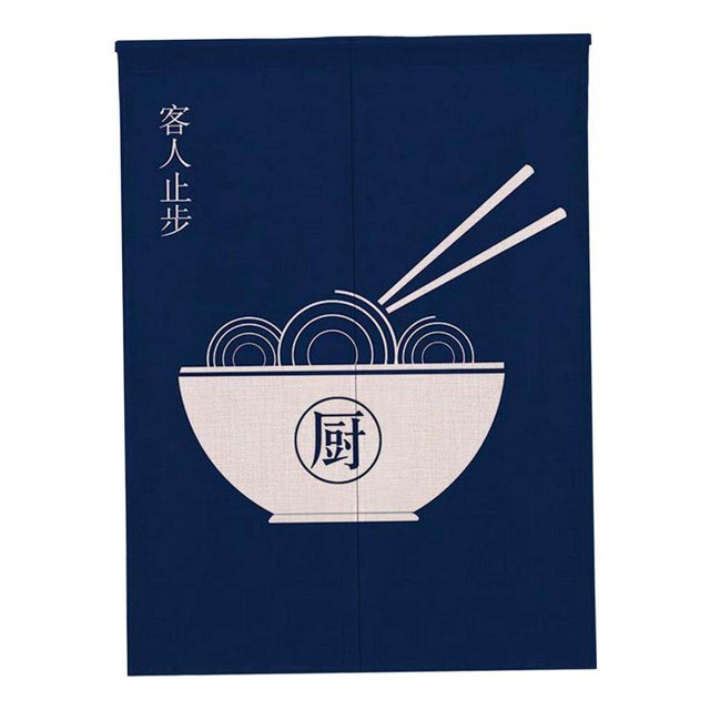 Japanese Noren Doorway Curtain Hanging Room Room Divider Kitchen Short Divider for Kitchen Chu_85x90cm