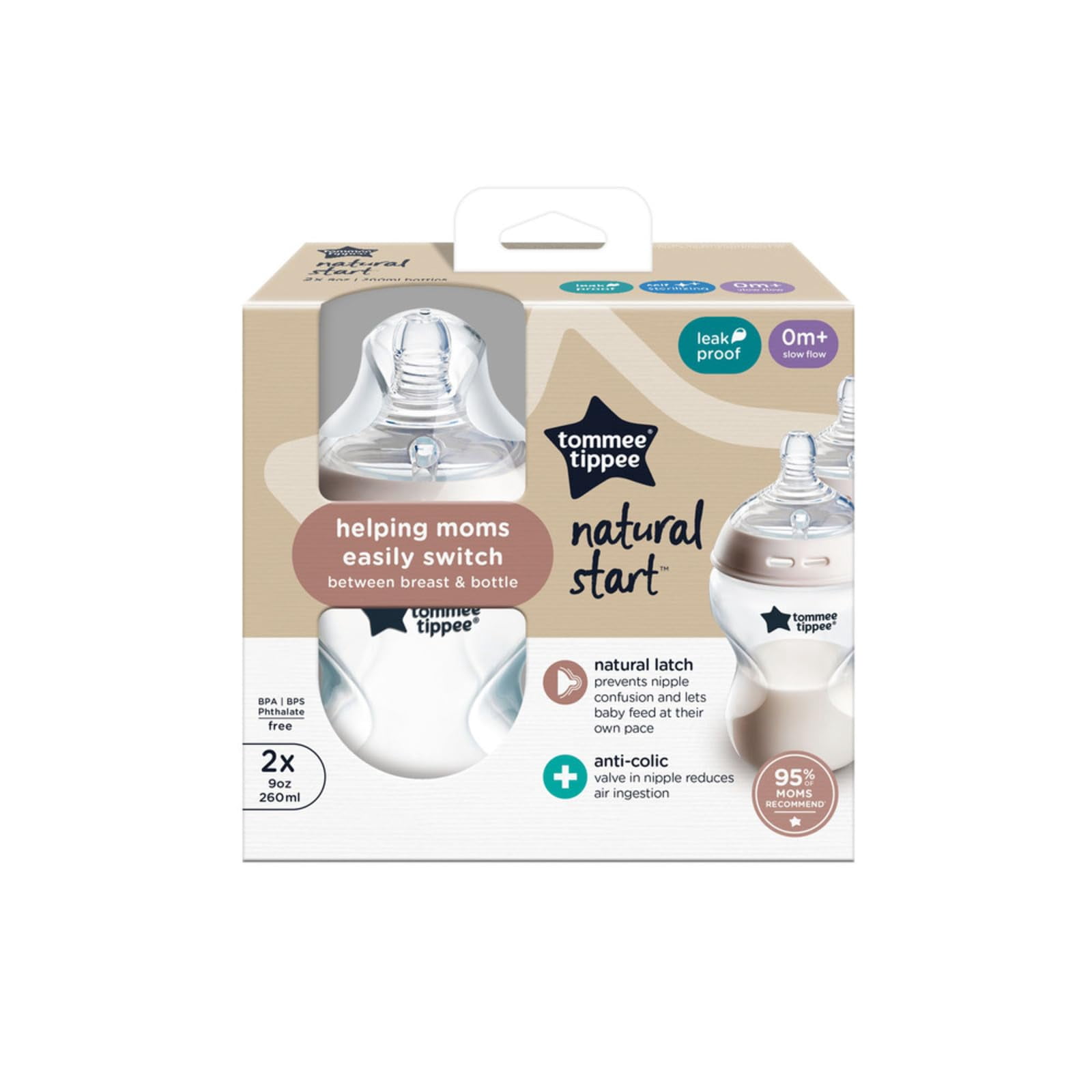 Closer To Nature 9 Fl Oz Bottle X2