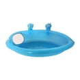 thumbnail image 1 of Decodeary Convenient And Practical Bath Tub For Small Birds With Mirror Durable Single sided mirror 1Set, 1 of 6