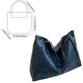 thumbnail image 3 of Trendy Ladies' Tote Bag Large Capacity Soft Leather Shoulder Bag Handcarry Bucket Purse, 3 of 5