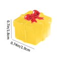 thumbnail image 3 of WRKEKC Clearance 12pcs Christmas Luminous Mini Gift Box Micro Small Ornaments Transparent Gift Box DIY Small Accessories, 3 of 6