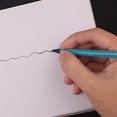 thumbnail image 4 of Crayon Graphite, Lignes Claires 6 Pcs Ensemble de Crayons Graphite Haute Densité pour Dessin Bleu, 4 of 7