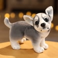 thumbnail image 2 of TIELUTT Mignon Chien de Compagnie Réaliste Jouet en Peluche Doux Jouet Chien de Compagnie Poupée en Forme Enfants, 2 of 4