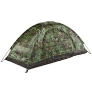 Camping Tent for 1 Person Single Layer Outdoor Portable Camouflage Travel Beach Tent Camouflage-S