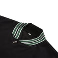thumbnail image 4 of Vestes de Baseball pour Femmes en Cuir à Manches Longues avec Lettres, 4 of 6