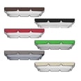 thumbnail image 4 of CNKOO Replacement Canopy Cover Swing Seat 2 & 5 Seater Sizes Hammock Cover Top Garden, 4 of 5